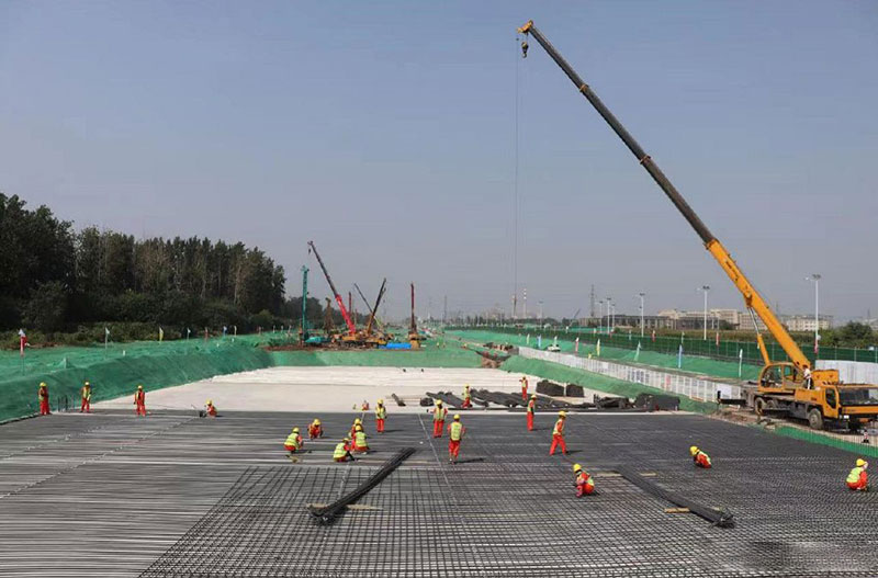 石家莊市復興大街市政化改造隧道主體施工有序推進